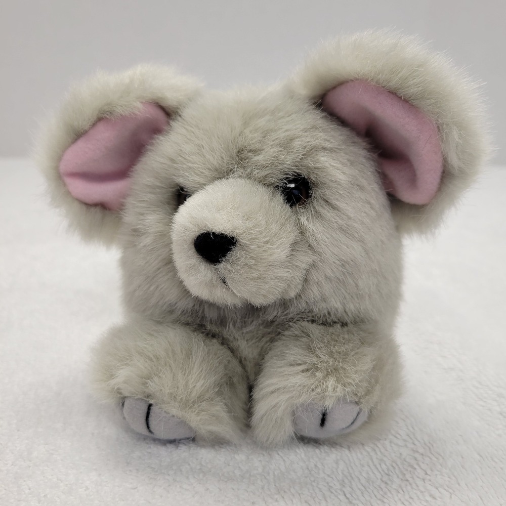 Puffkins Murphy the Gray Mouse 1994 plush by Swibco